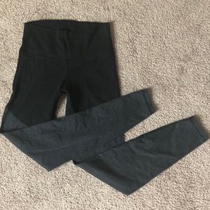 Color block leggings!